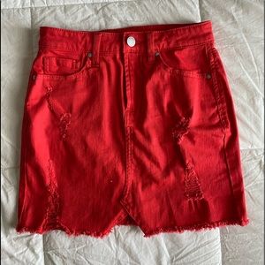 ivy+main mini skirt.
